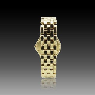 Montre Cartier homme "Cougar" Or 18k massif quartz Vers 1990.