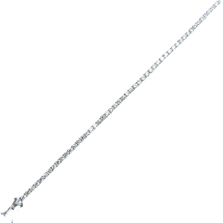Bracelet ligne en or gris 18 Cts avec 62 diamants brillants G/VS Total : 5,0 Cts Bracelet ligne en or gris 18 Cts avec 62 diamants brillants G/VS Total : 5,0 Cts