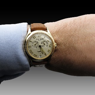 Montre Patek Philippe " Ref 5035" en Or jaune de 1997 .Automatique.