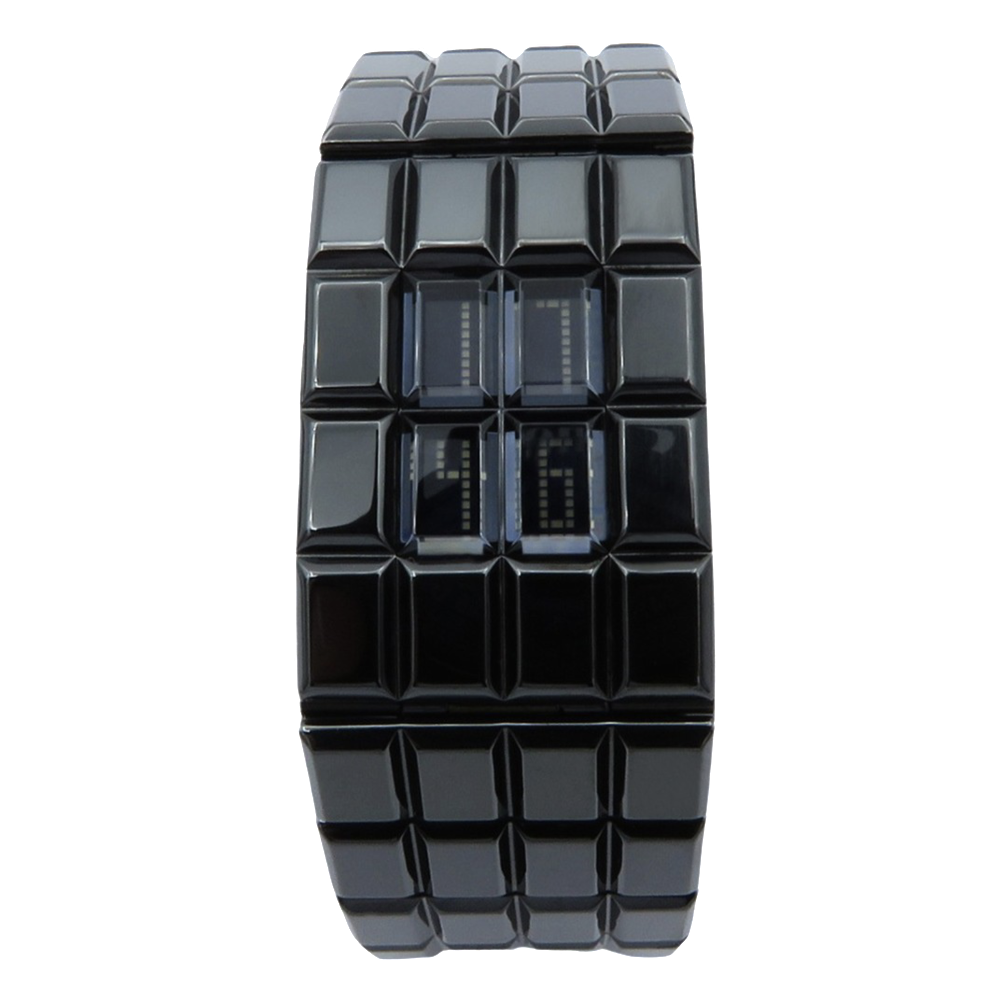 Montre Chanel Chocolat Céramique noire Dame Quartz . Montre Chanel Chocolat Céramique noire Dame Quartz .