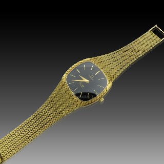 Montre Omega de Ville Homme de 1972 Or jaune 18k Massif Automatique.