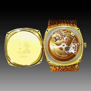 Montre Omega de Ville Homme de 1972 Or jaune 18k Massif Automatique.