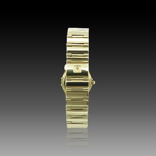 Montre Omega Dame Constellation de 2000 Or jaune 18k Massif Quartz.