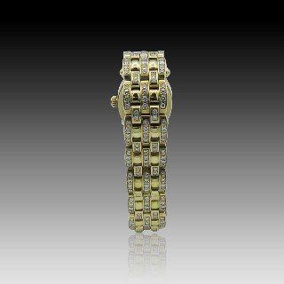 Montre Audemars Piguet Cargenie Dame Or jaune 18k Diamants Vers 1990