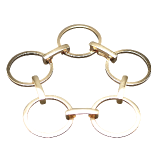 Bracelet Boucheron "Madone" en Or 18k .