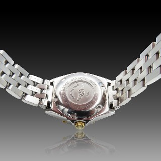 Montre Breitling Lady Wings Or et Acier Quartz vers 2000. ref : B67050