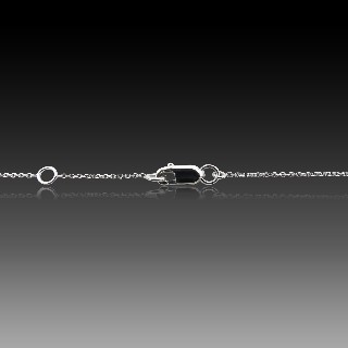 Collier pendentif en forme de poire en or gris 18 Cts avec Diamants brillants . Collier pendentif en forme de poire en or gris 18 Cts avec Diamants brillants .