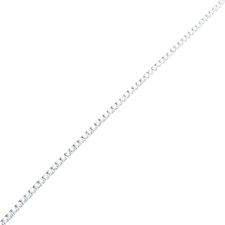 Bracelet ligne en or gris 18k avec 1.38 Cts de Diamants brillants. G-VS Bracelet ligne en or gris 18k avec 1.38 Cts de Diamants brillants. G-VS