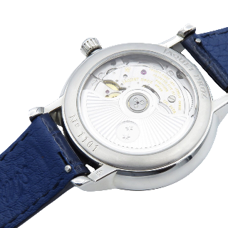 Montre Jaquet Droz Petite Heure Minute Acier Automatique 35 mm.