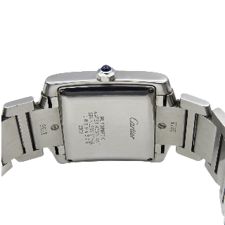 Montre Cartier Tank Française Acier Homme de 2000.  Automatique  