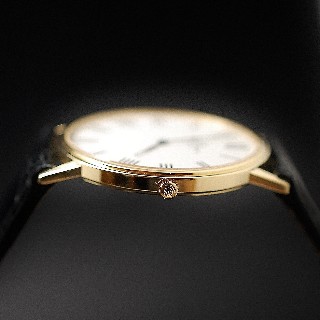 Montre Baume & Mercier Homme Classima Extraplate Or Jaune 18k Quartz.