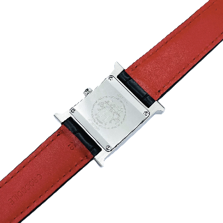 Montre Hermes Heure H Dame Petit modèle Quartz de 2010. Boite-Papiers.