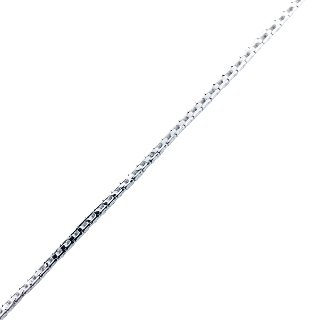 Bracelet ligne en or gris 18k avec 2,0 Cts de Diamants brillants. G-VS