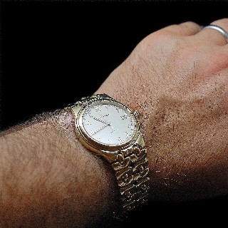 Montre Audemars Piguet homme en or 18k " La huitième" Automatique 38mm.