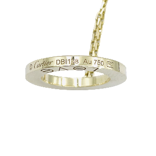 Collier Cartier Love en Or jaune 18k  vers 2015 . Prix neuf : 3200€.  42 cm.