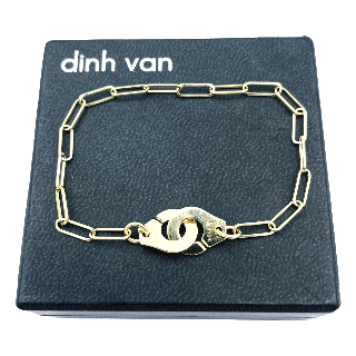 Bracelet DINH VAN Menottes R10 en Or jaune 18 Cts , 16 cm