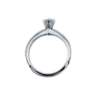 Solitaire Tiffany Platine Setting , Diamant 0,28 Ct G-VVS1