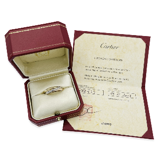 Alliance Cartier Trinity Homme Or 18k Petit Modèle. Taille 63