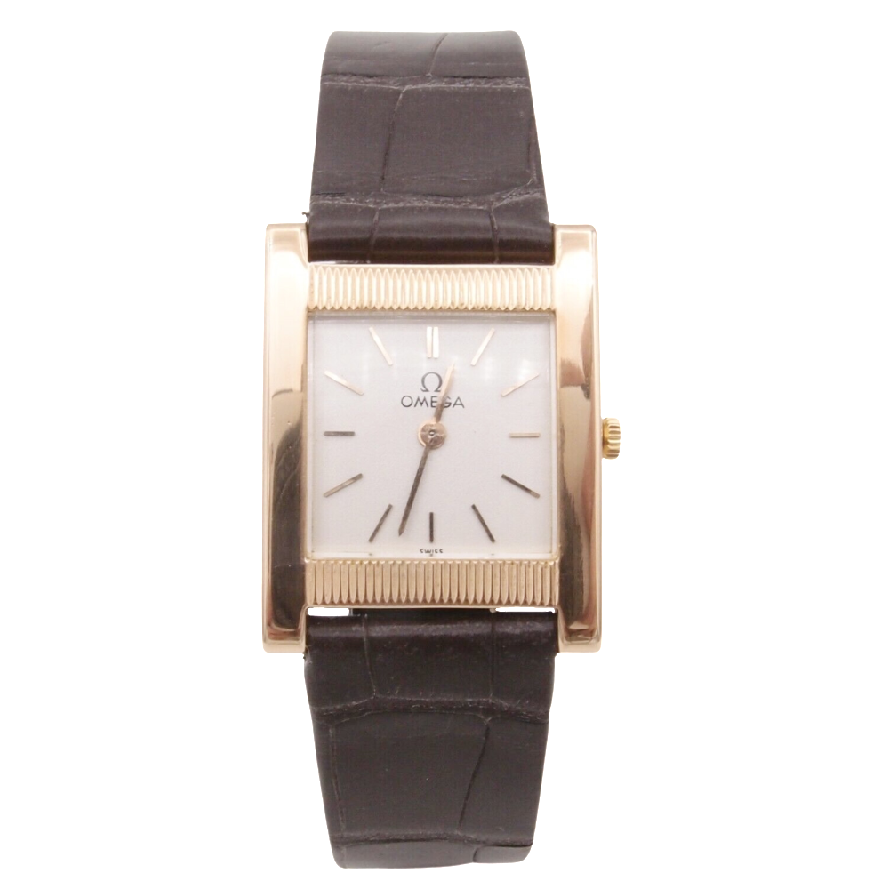 Montre Omega "Slimline" de 1960 en Or rose 18k , calibre 540 