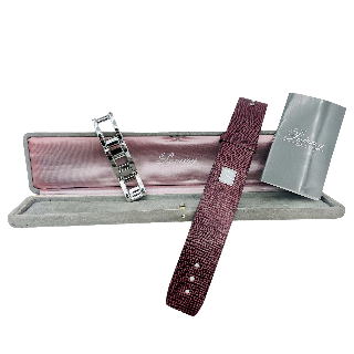Montre Poiray "Time 3" de 1999 Dame en acier Quartz Bracelets interchangeables Montre Poiray "Time 3" de 1999 Dame en acier Quartz Bracelets interchangeables