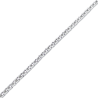 Bracelet ligne en or gris 18k avec 1.38 Cts de Diamants brillants. G-VS