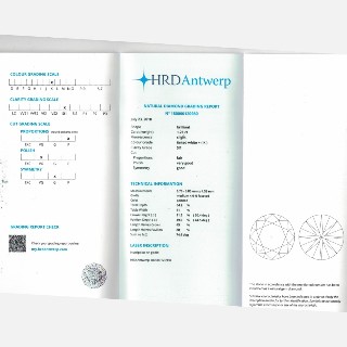 Puces d'oreilles Or gris 18k avec Diamants brillants 1.22 Cts et 1.21Cts. K-SI1 (HRD) Puces d'oreilles Or gris 18k avec Diamants brillants 1.22 Cts et 1.21Cts. K-SI1 (HRD)