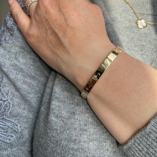 Bracelet Cartier Love Or jaune 18K . Taille 17 de 2019