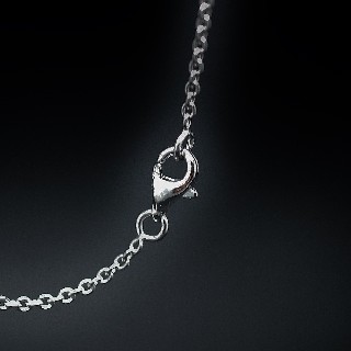 Collier Pendentif Diamant de 1.19 Cts J-SI2 . Or 18 Cts. 