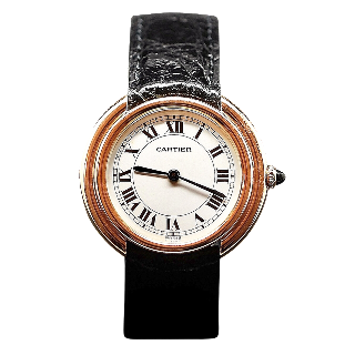Montre Cartier homme "Vendome" Or Jaune 18k Vers 1983. Mécanique . Montre Cartier homme "Vendome" Or Jaune 18k Vers 1983. Mécanique .