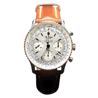 Montre Breitling Navitimer en acier automatique de 2010. Boite et papiers . 41 mm