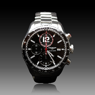 Montre Longines Homme "Grande Vitesse" Chrono Automatique de 2009. 41 mm.