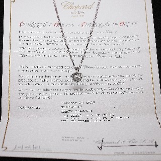 Collier Pendentif Chopard Happy Diamonds Or gris 18k Diamants . Collier Pendentif Chopard Happy Diamonds Or gris 18k Diamants .