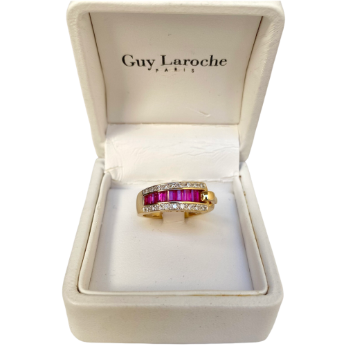 Bague CARTIER Tank en or jaune et diamant