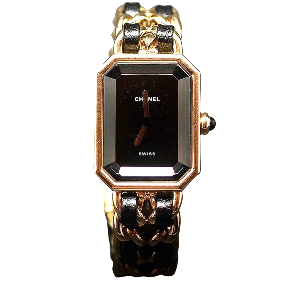 Montre Chanel Premiere Plaqué or vers 1990 Quartz. Boite d'origine. Taille S Montre Chanel Premiere Plaqué or vers 1990 Quartz. Boite d'origine. Taille S