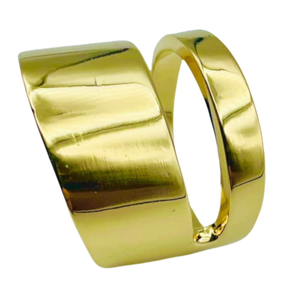 Alliance En Or Jaune 18 Carats – Taille 53, Poids 5.05 G, Largeur 9 Mm – Bon état, Non Modifiable