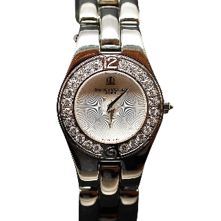 Montre Baume et Mercier Linéa Dame Quartz Acier Avec Lunette Diamants de 2005