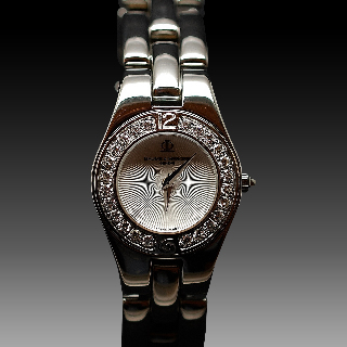 Montre Baume et Mercier Linéa Dame Quartz Acier Avec Lunette Diamants de 2005