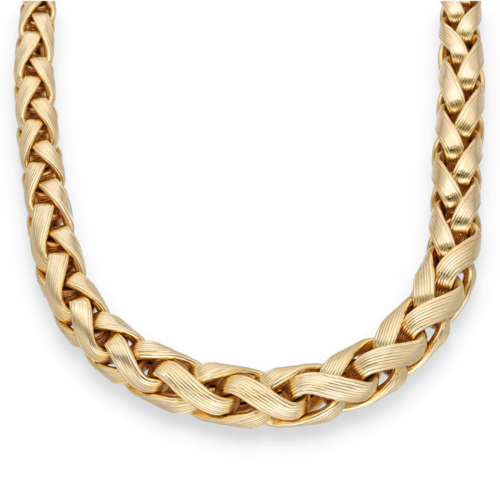 Sautoir Perles De Culture Et Améthystes - Fermoir Or 18 Carats - Occasion Impeccable