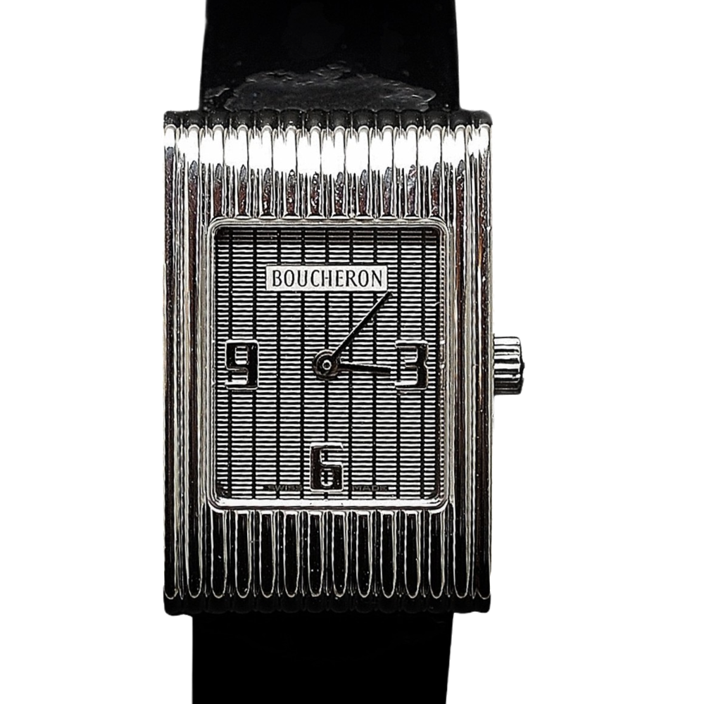 Montre Boucheron "Reflet" de Dame Moyen modèle à quartz . Montre Boucheron "Reflet" de Dame Moyen modèle à quartz .