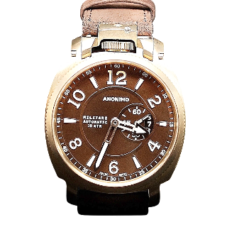 Montre Anonimo "Militare" 43mm Bronze Automatique Collection 2013. Destockage Neuf.