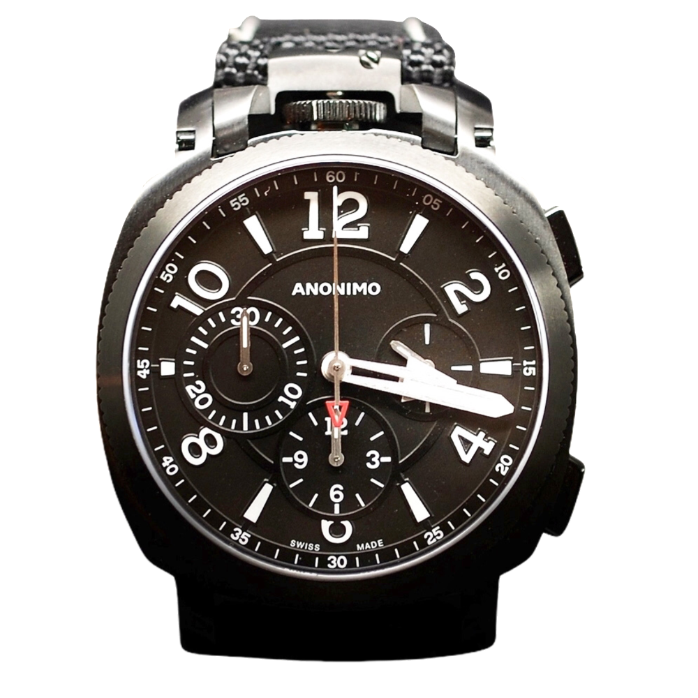 Montre Anonimo "Chronographe" 43mm Acier Automatique Collection 2013. Destockage Neuf. Montre Anonimo "Chronographe" 43mm Acier Automatique Collection 2013. Destockage Neuf.