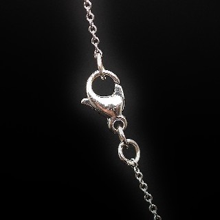 Collier Pendentif Messika "Link" de 2010 en Or gris 18k avec Diamants.