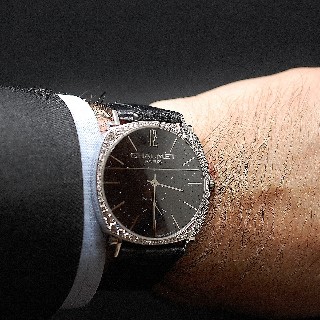 Montre Chaumet Dandy Joaillerie Or gris 18k Diamants mécanique de 2015.