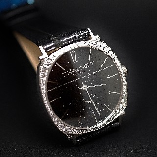Montre Chaumet Dandy Joaillerie Or gris 18k Diamants mécanique de 2015.