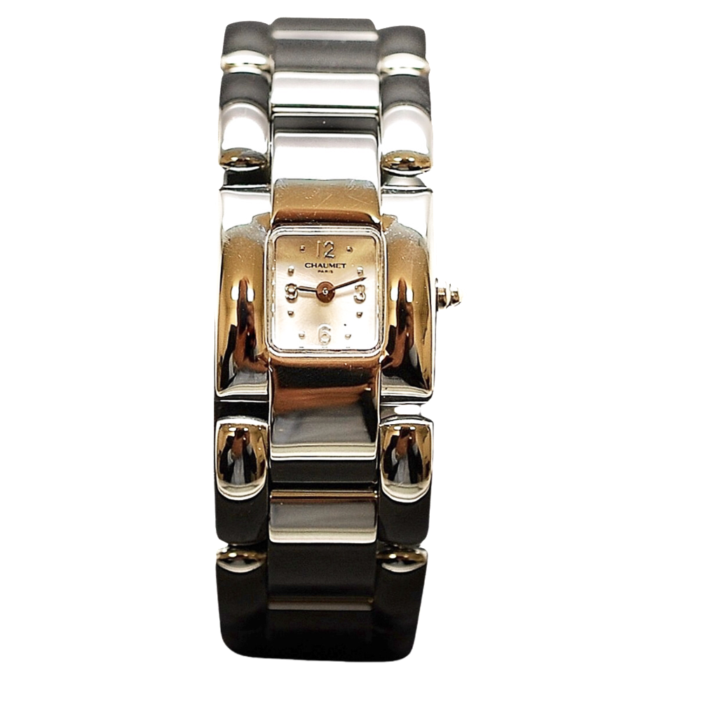 Montre Chaumet "Mihewi" Dame Acier Quartz Vers 2005