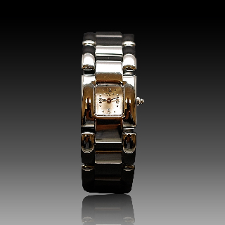 Montre Chaumet "Mihewi" Dame Acier Quartz Vers 2005