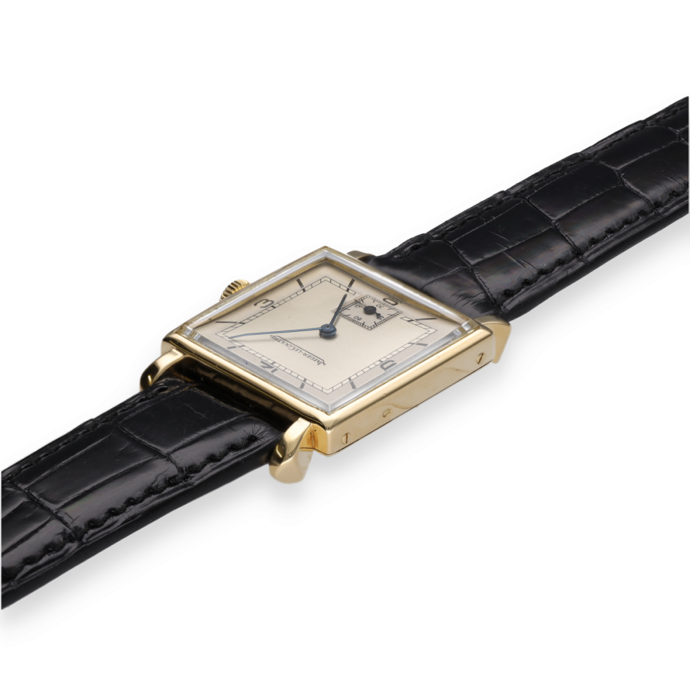 Montre Bracelet Jaeger-LeCoultre Baguette Gravée 1938 - Occasion - À Réviser