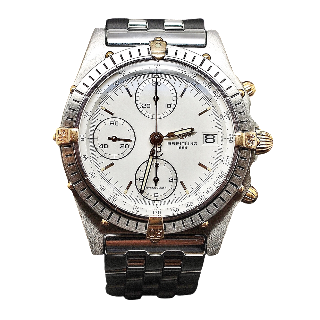 Montre Breitling Chronomat Or et Acier Vers 1990 Automatique Montre Breitling Chronomat Or et Acier Vers 1990 Automatique