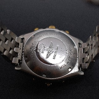 Montre Breitling Chronomat Or et Acier Vers 1990 Automatique