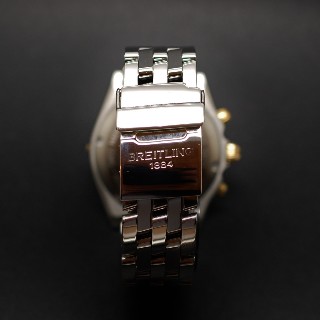 Montre Breitling Chronomat Or et Acier Vers 1990 Automatique Montre Breitling Chronomat Or et Acier Vers 1990 Automatique